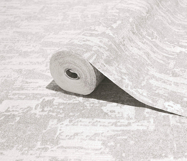 Ivory Distressed Solid Color Wallpaper, 3D Embossed Shiny Wallcovering, Weathered Effect - Adawall Wallpaper - Registered Trade Accounts Only, Wallpaper Wholesale Account - 23212-2 - Adawall Wholesale - Wallpaper Wholesaler