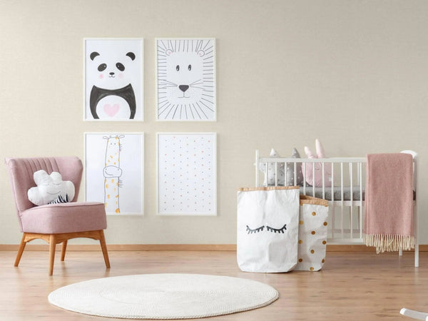 Ivory Glitter Neutral Colors Textured Wallpaper, Non - Adhesive Traditional Wallcovering - Adawall Wallpaper - Registered Trade Accounts Only, Wallpaper Wholesale Account - 3716-3 - Adawall Wholesale - Wallpaper Wholesaler