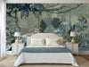 jungle Tigers Wall Mural, Green Nature Forest Theme Wallpaper, Custom Large Wall Mural, Non - Adhesive, Washable, Removable Wall Paper, Birds, Non - Woven Back - Adawall Wallpaper - Registered Trade Accounts Only, Wallpaper Wholesale Account - A311-3 - Adawall Wholesale - Wallpaper Wholesaler