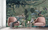 jungle Tigers Wall Mural, Green Nature Forest Theme Wallpaper, Custom Large Wall Mural, Non - Adhesive, Washable, Removable Wall Paper, Birds, Non - Woven Back - Adawall Wallpaper - Registered Trade Accounts Only, Wallpaper Wholesale Account - A311-3 - Adawall Wholesale - Wallpaper Wholesaler