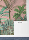 Jungle Wallpaper, Pink Sky Mural, Oversized Custom Size Wall Art, Non - Woven, Non - Adhesive, Modern Wall Paper, Removable - Adawall Wallpaper - Registered Trade Accounts Only, Wallpaper Wholesale Account - W77709 - Adawall Wholesale - Wallpaper Wholesaler