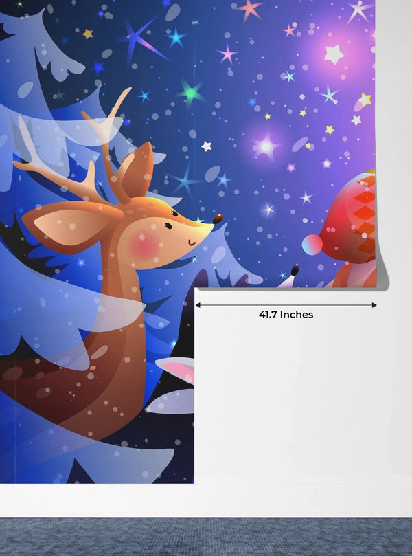 Kids and Animals Wallpaper, Magical Scene Mural, Oversized Custom Size Wall Art, Non - Woven, Non - Adhesive, Modern Wall Paper, Removable - Adawall Wallpaper - Registered Trade Accounts Only, Wallpaper Wholesale Account - W78120 - Adawall Wholesale - Wallpaper Wholesaler