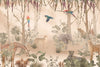 Kids Animals Wallpaper, Forest Mural, Oversized Custom Size Wall Art, Non - Woven, Non - Adhesive, Modern Wall Paper, Removable - Adawall Wallpaper - Registered Trade Accounts Only, Wallpaper Wholesale Account - W77998 - Adawall Wholesale - Wallpaper Wholesaler