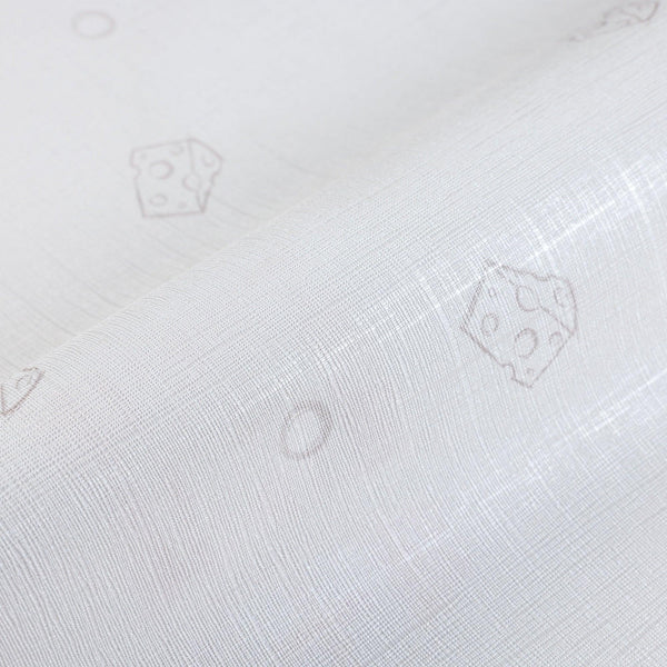 Kids Room Cheese Textured Wallpaper, Light Color White, Boys Girls Bedroom Wallpaper, Nursery Wallpaper, 114 sq ft Roll, Kids Bathroom - Walloro High End Wallcoverings & More