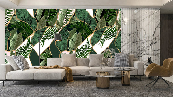 Kintsugi Style, Broken Porchelain Wallpaper, Seamless Pattern Mural, Oversized Custom Size Wall Art, Non - Woven, Non - Adhesive, Modern Wall Paper, Removable - Adawall Wallpaper - Registered Trade Accounts Only, Wallpaper Wholesale Account - W77705 - Adawall Wholesale - Wallpaper Wholesaler