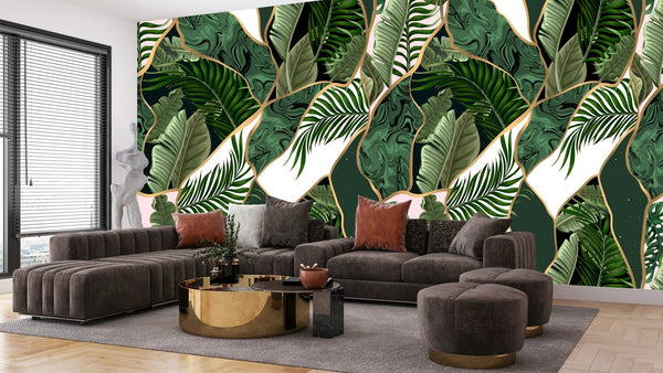 Kintsugi Style, Broken Porchelain Wallpaper, Seamless Pattern Mural, Oversized Custom Size Wall Art, Non - Woven, Non - Adhesive, Modern Wall Paper, Removable - Adawall Wallpaper - Registered Trade Accounts Only, Wallpaper Wholesale Account - W77705 - Adawall Wholesale - Wallpaper Wholesaler
