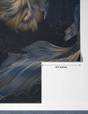 Koi Fish Wallpaper, Golden Line Style Wall Mural, Oversized Custom Size Wall Art, Non - Woven, Non - Adhesive, Modern Wall Paper, Removable - Adawall Wallpaper - Registered Trade Accounts Only, Wallpaper Wholesale Account - W77489 - Adawall Wholesale - Wallpaper Wholesaler