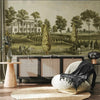 Landscape Scenic Wallpaper, Historical European Wall Mural, Green Custom Size Wall Covering, Non - Woven, Non - Adhesive, Removable, Washable - Adawall Wallpaper - Registered Trade Accounts Only, Wallpaper Wholesale Account - FJ315-2 - Adawall Wholesale - Wallpaper Wholesaler
