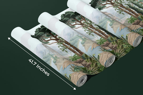 Landscape Wallpaper, Alcove Mural, Oversized Custom Size Wall Art, Non - Woven, Non - Adhesive, Modern Wall Paper, Removable - Adawall Wallpaper - Registered Trade Accounts Only, Wallpaper Wholesale Account - W77758 - Adawall Wholesale - Wallpaper Wholesaler