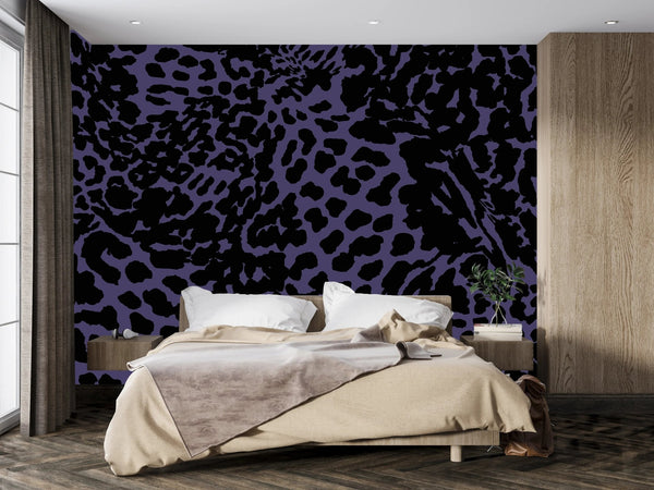 Leopard Skin Wallpaper, Seamless Pattern Mural, Oversized Custom Size Wall Art, Non - Woven, Non - Adhesive, Modern Wall Paper, Removable - Adawall Wallpaper - Registered Trade Accounts Only, Wallpaper Wholesale Account - W78180 - Adawall Wholesale - Wallpaper Wholesaler