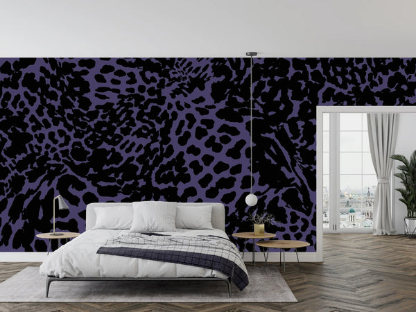 Leopard Skin Wallpaper, Seamless Pattern Mural, Oversized Custom Size Wall Art, Non - Woven, Non - Adhesive, Modern Wall Paper, Removable - Adawall Wallpaper - Registered Trade Accounts Only, Wallpaper Wholesale Account - W78180 - Adawall Wholesale - Wallpaper Wholesaler