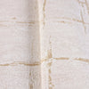 Light Beige Abstract Metallic Lines Wallpaper, 3D Deep Embosed Silver Gold Rustic Geometric Interior Decor - Walloro High End Wallcoverings & More