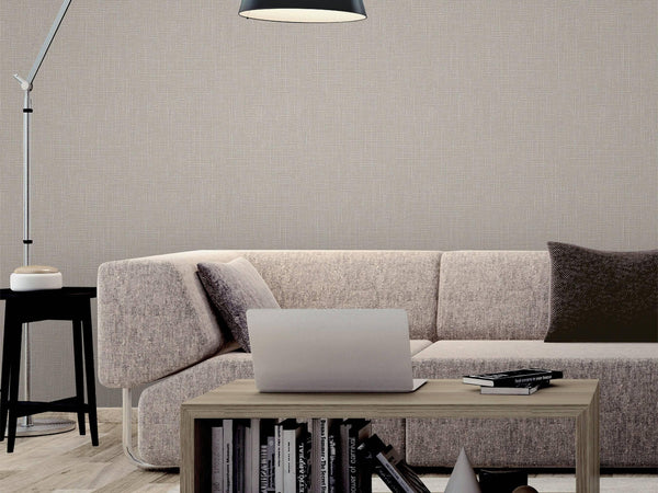 Light Gray Contemporary Textured Traditional wallpaper, Mono Color Neutral wallpapering - Walloro High End Wallcoverings & More