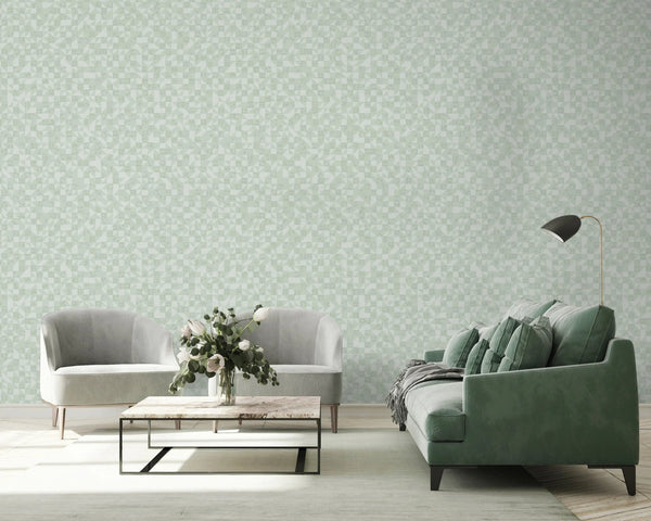 Light Green Patterned Wallpaper, Natural Wallpaper, Modern & Minimalist Wall Covering,Modern Look Neutral Colors Glittering Wallcovering - Adawall Wallpaper - Registered Trade Accounts Only, Wallpaper Wholesale Account - 24106-5 - Adawall Wholesale - Wallpaper Wholesaler
