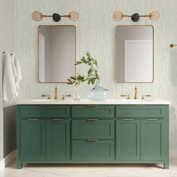 Light Silver Modern Stripped Pattern Wallpaper, Embossed 3D Textured Neutral Colors Abstract Wallcovering - Walloro High End Wallcoverings & More