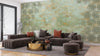 Loft Classic Style Wallpaper, Green Mural, Oversized Custom Size Wall Art, Non - Woven, Non - Adhesive, Modern Wall Paper, Removable - Adawall Wallpaper - Registered Trade Accounts Only, Wallpaper Wholesale Account - W77597 - Adawall Wholesale - Wallpaper Wholesaler
