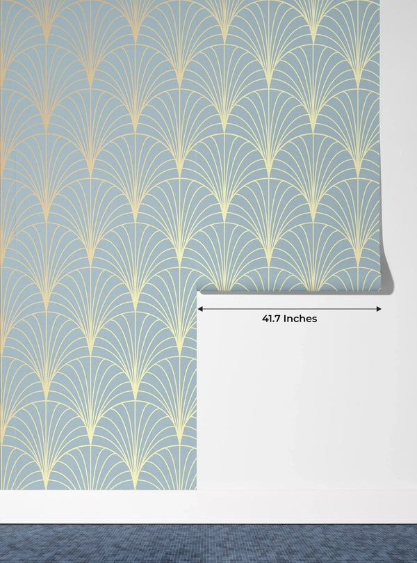 Luxury Art Deco Wallpaper, Seamless Pattern Mural, Oversized Custom Size Wall Art, Non - Woven, Non - Adhesive, Modern Wall Paper, Removable - Adawall Wallpaper - Registered Trade Accounts Only, Wallpaper Wholesale Account - W77845 - Adawall Wholesale - Wallpaper Wholesaler