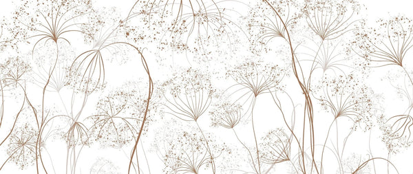 Luxury Art Wallpaper, Flower Mural, Oversized Custom Size Wall Art, Non - Woven, Non - Adhesive, Modern Wall Paper, Removable - Adawall Wallpaper - Registered Trade Accounts Only, Wallpaper Wholesale Account - W77850 - Adawall Wholesale - Wallpaper Wholesaler
