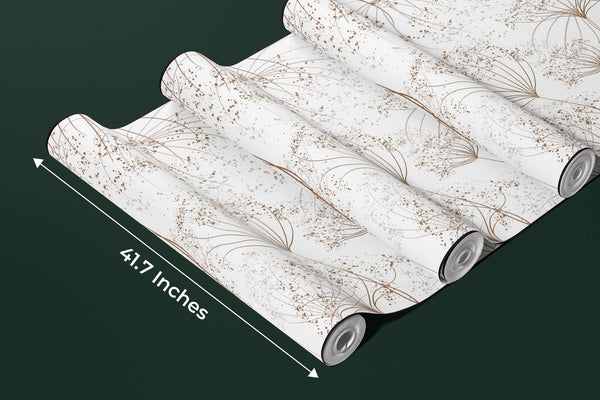 Luxury Art Wallpaper, Flower Mural, Oversized Custom Size Wall Art, Non - Woven, Non - Adhesive, Modern Wall Paper, Removable - Adawall Wallpaper - Registered Trade Accounts Only, Wallpaper Wholesale Account - W77850 - Adawall Wholesale - Wallpaper Wholesaler