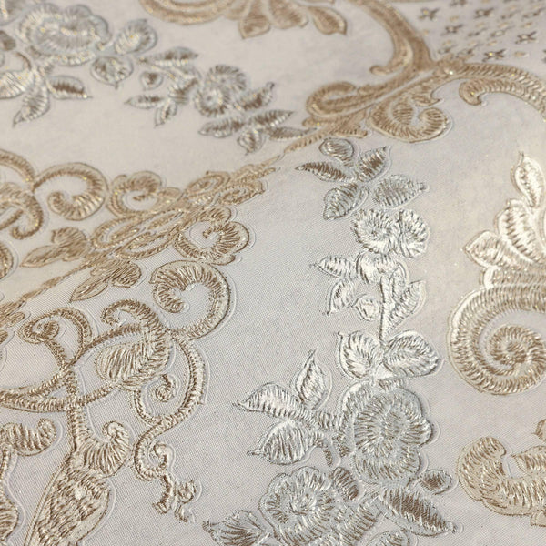 Luxury Damask Deep Embossed Wallpaper,3D Textured Wallcovering, Traditional, Extra Large 114 sq ft Roll, Fabric Feel, Durable, Washable - Adawall Wallpaper - Registered Trade Accounts Only, Wallpaper Wholesale Account - 6802-1 - Adawall Wholesale - Wallpaper Wholesaler