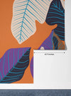 Luxury Leaf Wallpaper, Art Deco Mural, Oversized Custom Size Wall Art, Non - Woven, Non - Adhesive, Modern Wall Paper, Removable - Adawall Wallpaper - Registered Trade Accounts Only, Wallpaper Wholesale Account - W77749 - Adawall Wholesale - Wallpaper Wholesaler