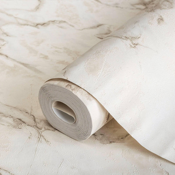 Luxury Marble Pattern Wallpaper, Beige 3D Embossed Textured Stone Design Realistic Wallcovering - Adawall Wallpaper - Registered Trade Accounts Only, Wallpaper Wholesale Account - 1109-3 - Adawall Wholesale - Wallpaper Wholesaler