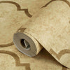 Luxury Moroccan Embossed Wallpaper, Rich Textured Wallcovering, Traditional, Shiny Gold, Extra Large 114 sq ft Roll, Washable, Removable - Adawall Wallpaper - Registered Trade Accounts Only, Wallpaper Wholesale Account - 4703-3 - Adawall Wholesale - Wallpaper Wholesaler