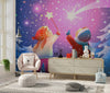 Magical Winter Forest Wallpaper, Children Mural, Oversized Custom Size Wall Art, Non - Woven, Non - Adhesive, Modern Wall Paper, Removable - Adawall Wallpaper - Registered Trade Accounts Only, Wallpaper Wholesale Account - W78124 - Adawall Wholesale - Wallpaper Wholesaler