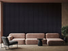 Matte Black Slatted Panel , PS Wall Home Decoration Panel - Premium Quality - Adawall Wallpaper - Registered Trade Accounts Only, Wallpaper Wholesale Account - APS805 - Adawall Wholesale - Wallpaper Wholesaler