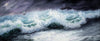 Mighty Storm and Sea Wallpaper, Oil Painting Mural, Oversized Custom Size Wall Art, Non - Woven, Non - Adhesive, Modern Wall Paper, Removable - Adawall Wallpaper - Registered Trade Accounts Only, Wallpaper Wholesale Account - W77603 - Adawall Wholesale - Wallpaper Wholesaler