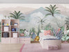 Misty Forest Wallpaper, Tropical Mural, Oversized Custom Size Wall Art, Non - Woven, Non - Adhesive, Modern Wall Paper, Removable - Adawall Wallpaper - Registered Trade Accounts Only, Wallpaper Wholesale Account - W77854 - Adawall Wholesale - Wallpaper Wholesaler