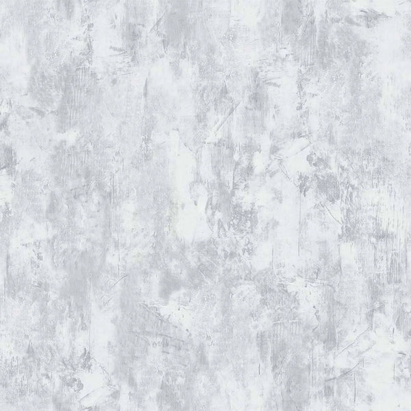Modern Abstract Distressed Wallpaper, Rich Textured Embossed Wallcovering, Traditional, Luxury Wallpaper, Extra Large 114 sq ft Roll, White - Walloro High End Wallcoverings & More