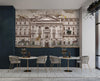 Modern Animals Building Wallpaper, Beige Jungle Wall Mural, Custom Size Architecture Wall Covering, Non - Woven, Non - Adhesive, Washable, Removable - Adawall Wallpaper - Registered Trade Accounts Only, Wallpaper Wholesale Account - FJ308-3 - Adawall Wholesale - Wallpaper Wholesaler
