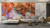 Modern Art Wallpaper, Colorful Artwork Mural, Oversized Custom Size Wall Art, Non - Woven, Non - Adhesive, Modern Wall Paper, Removable - Adawall Wallpaper - Registered Trade Accounts Only, Wallpaper Wholesale Account - W77595 - Adawall Wholesale - Wallpaper Wholesaler