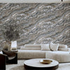 Modern Blue, Gray Layered Marbled Wallpaper, Home Wall Decor, Aesthetic Wallpaper, Textured Wallcovering Non - Adhesive and Non - Peel and Stick - Adawall Wallpaper - Registered Trade Accounts Only, Wallpaper Wholesale Account - 23102-6 - Adawall Wholesale - Wallpaper Wholesaler