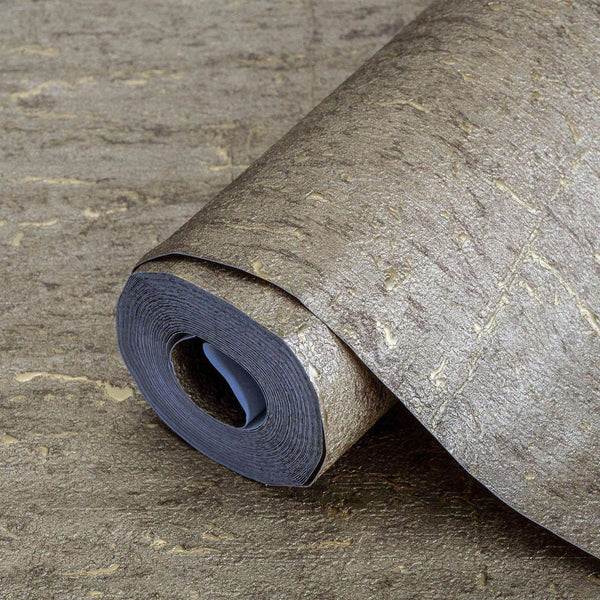 Modern Cork Dark Gray Embossed Wallpaper, Gold Shiny Rich Textured Wallcovering, Traditional, Camper Van Log Cabin, 114 sq ft Roll, Metallic - Adawall Wallpaper - Registered Trade Accounts Only, Wallpaper Wholesale Account - 4701-8 - Adawall Wholesale - Wallpaper Wholesaler