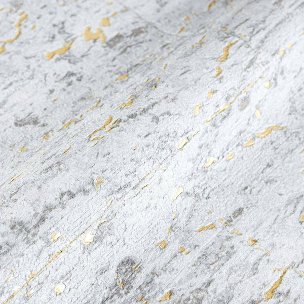 Modern Cork Embossed Wallpaper, Rich Textured Wallcovering, Gray, Traditional, Camper Van Log Cabin Decor, Large 114 sq ft Roll, Washable - Walloro High End Wallcoverings & More