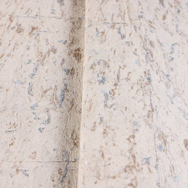Modern Cork Embossed Wallpaper, Rich Textured Wallcovering, Traditional, Camper Van Log Cabin Decor, Extra Large 114 sq ft Roll, Washable - Walloro High End Wallcoverings & More