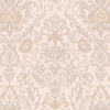 Modern Creamy Embossed Damask Wallpaper, Home Wall Decor, Aesthetic Wallpaper, Textured Wallcovering Non-Adhesive and Non-Peel and Stick - Walloro High End Wallcoverings & More