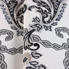 Modern Deep Embossed Damask Wallpaper, Black and White Shiny 3D Textured Wallcovering, 114 sq ft Roll, Non - Pasted, Washable, Shop Wallpaper - Adawall Wallpaper - Registered Trade Accounts Only, Wallpaper Wholesale Account - 6804-5 - Adawall Wholesale - Wallpaper Wholesaler