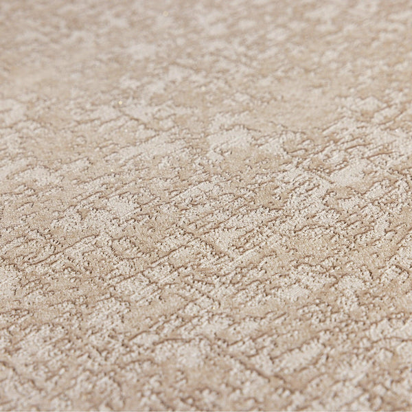 Modern Textured Wallpaper, Beige Solid Color Sparkling Light Neutral Colors Non-Pasted Wallcovering, Plain Abstract Design - Walloro High End Wallcoverings & More