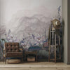 Nature Forest Wall Mural, Gray Trees Wallpaper, Botanic Theme Customized Wall Covering, Non - Woven, Non - Adhesive, Removable, Washable, Removable - Adawall Wallpaper - Registered Trade Accounts Only, Wallpaper Wholesale Account - SE310-3 - Adawall Wholesale - Wallpaper Wholesaler