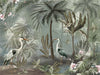 Nature Forest Wallpaper, Birds Palm Tree Wall Mural, Light Green Jungle Theme Large Wall Art, Non - Woven, Non - Adhesive, Removable, Exotic Wall Paper - Adawall Wallpaper - Registered Trade Accounts Only, Wallpaper Wholesale Account - A317-2 - Adawall Wholesale - Wallpaper Wholesaler