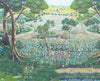 Nature Landscape Wall Mural, Green Trees Scene Wallpaper, Flowers Extra Large Custom Size Wall Art, Non - Woven, Non - Pasted, Removable, Washable - Adawall Wallpaper - Registered Trade Accounts Only, Wallpaper Wholesale Account - t_SE319-1 - Adawall Wholesale - Wallpaper Wholesaler