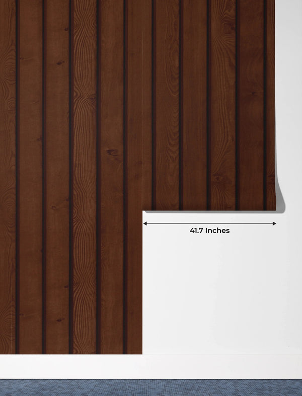 Oak Wood Wallpaper, Dark Brown Mural, Oversized Custom Size Wall Art, Non - Woven, Non - Adhesive, Modern Wall Paper, Removable - Adawall Wallpaper - Registered Trade Accounts Only, Wallpaper Wholesale Account - W77581 - Adawall Wholesale - Wallpaper Wholesaler