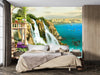 Old House with Columns Wallpaper, Cliff of the Mountain Mural, Oversized Custom Size Wall Art, Non - Woven, Non - Adhesive, Modern Wall Paper, Removable - Adawall Wallpaper - Registered Trade Accounts Only, Wallpaper Wholesale Account - W77818 - Adawall Wholesale - Wallpaper Wholesaler