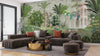 Palm Trees Tropical Wallpaper, Mughal Garden Wall Mural, Oversized Custom Size Wall Art, Non - Woven, Non - Adhesive, Modern Wall Paper, Removable - Adawall Wallpaper - Registered Trade Accounts Only, Wallpaper Wholesale Account - W77481 - Adawall Wholesale - Wallpaper Wholesaler