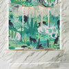 Panthers and Tropical Leaves Wallpaper, Seamless Pattern Mural, Oversized Custom Size Wall Art, Non - Woven, Non - Adhesive, Modern Wall Paper, Removable - Adawall Wallpaper - Registered Trade Accounts Only, Wallpaper Wholesale Account - W78042 - Adawall Wholesale - Wallpaper Wholesaler