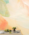 Pastel Colors Wallpaper, Acrylic Paint Strokes Mural, Oversized Custom Size Wall Art, Non - Woven, Non - Adhesive, Modern Wall Paper, Removable - Adawall Wallpaper - Registered Trade Accounts Only, Wallpaper Wholesale Account - W78220 - Adawall Wholesale - Wallpaper Wholesaler