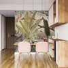 Peacock Wallpaper, Tropical Leaves Wall Mural, Oversized Custom Size Wall Art, Non - Woven, Non - Adhesive, Modern Wall Paper, Removable - Adawall Wallpaper - Registered Trade Accounts Only, Wallpaper Wholesale Account - W77483 - Adawall Wholesale - Wallpaper Wholesaler
